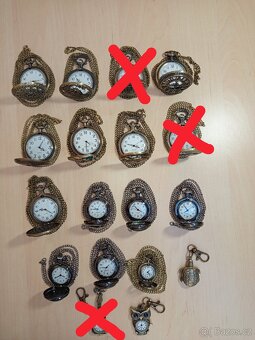 15 Ks starožitné kapesní hodinky QUARTZ. - 17
