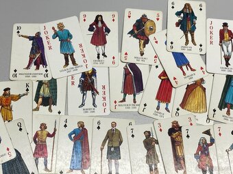 karty hrací karty žolíky kanasta retro karty sběratelské - 17