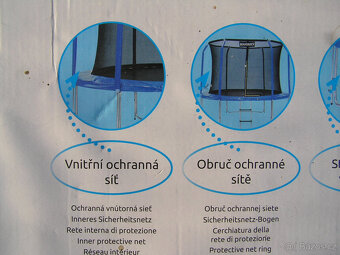 Trampolína Marimex  305 cm - 17