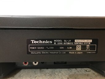 Technics SL-J1 Velice zachovalý - 17