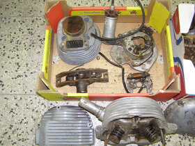 Prodám NSU Pretis 175 OSB čtyřtakt rok 1960 + díly motoru - 17