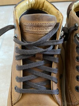 Nové pánské kožené moderní boty Weinbrenner - č. 44 - 17