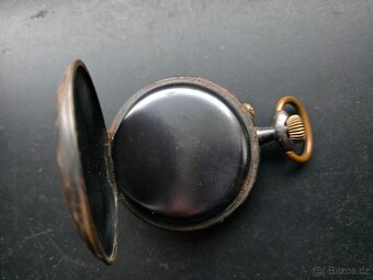 Obrovské 67mm, 200g kapesní hodinky REGULATEUR na díly - 17