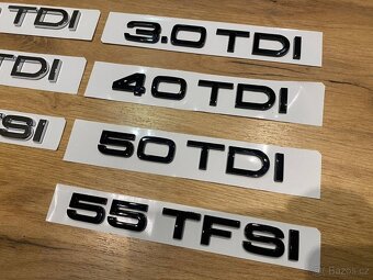 AUDI chromove znaky loga AUDI kruhy - 17