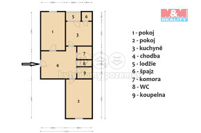 Pronájem bytu 2+1, 75 m², Praha, ul. Lounských - 17