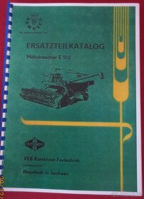 Návod k obsluze kombajn Fortschritt E 516 - 17