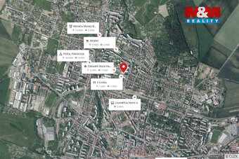 Pronájem bytu 2+kk v Litoměřicích, ul. Nezvalova - 17