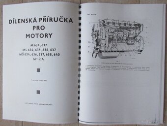 Motory LIAZ M 634 a M 637 - katalogy ND + dílenská příručka - 17