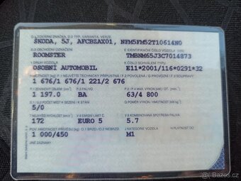 Škoda Roomster facelift 1.2Tsi 63kw 2011 - 17