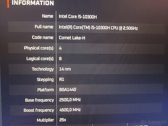Lenovo Legion 5  Core i5(8 vlaken) RTX 2060 6GB TOP stav - 17