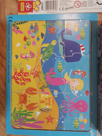 Puzzle krteček, minnie, frozen, medvídek pú - 17