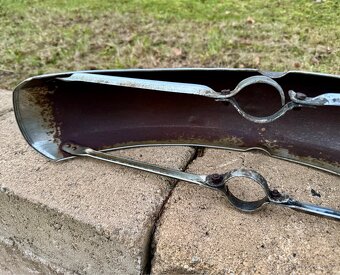 Jawa 350 634 638 - přední blatník chrom - 17