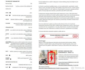 Elektrokolo MTF Cross 4.2 r.v. 2021 hezký stav 522Ah - 17