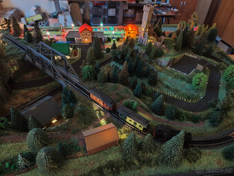 Kolejiště TT 150 x 90 cm - 17