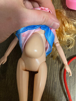 těhotná panenka barbie +ken+výbava - 17