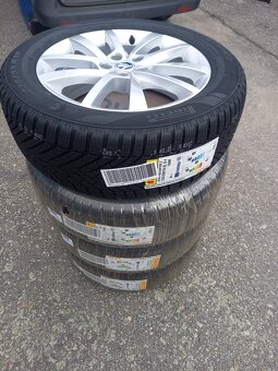 Š.Kodiaq, Kodiaq 2/VW Tiguan -NOVÁ zimní Alu sada -235/55R18 - 17