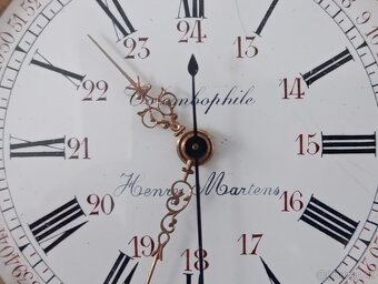 Velmi zajímavé masivní kapesní hodinky s central.ručičkou - 17