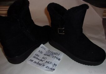 ZIMNÍ OBUV+SNĚHULE+KOZAČKY+SPORT. + VYCHÁZK. OBUV.+LODIČKY - 17