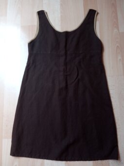 Letní, společenské, lněné, elastické, flitrové-vel. S, M - 17