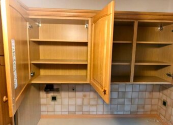 Velká rustikální dubová linka se spotřebiči,5321 - 17
