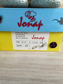 Barefoot boty celoroční Jonap B1 srdce 29 - 17