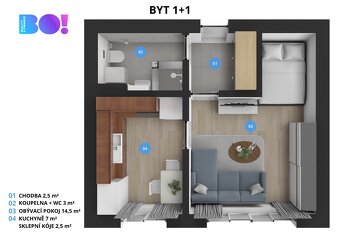 Prodej bytu 1+1, 27 m², ul. Jaroslava Lohrera, Frýdek-Místek - 17