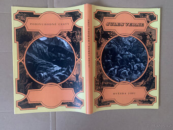Jules Verne – různé staré knihy + přebaly, ceny v textu - 17