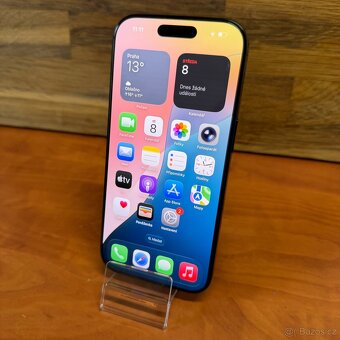 IPhone 16 Pro 256GB, černý titan, 97% baterie (záruka) - 17