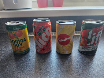 Staré plechovky od PIV, COLA,PEPSI - 17