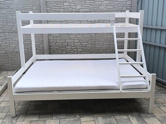 KOMPLETNÍ SESTAVA Z MASÍVU NELA BÍLÁ 160X200 CM - 17