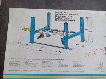 Čtyřsloupový elektrohydraulický zvedák - 17
