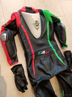 Mv Agusta F4 RR-Pánská(Dámská) kožená moto kombinéza - 17