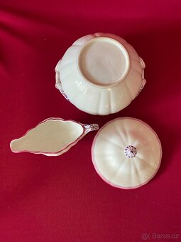 mísa stará porcelánová mísa omáčník staré nádobí porcelán - 17