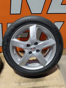 Alu kola Platin 4x108 ET20 + zimní pneu 195/55 R16 - 17