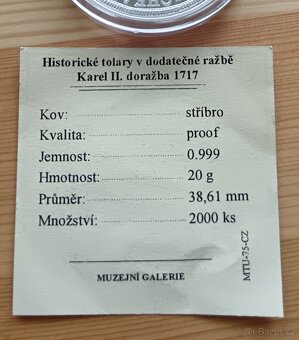 Nádherné AG investiční mince 20g 0,999 - 17