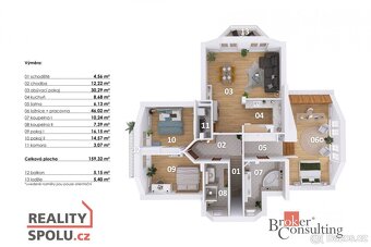 Prodej, byty/4+kk, 172 m2, Novoštěrboholská 377/9, Štěrbohol - 17
