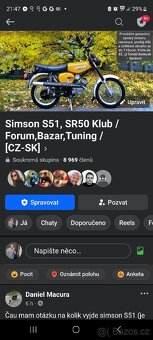 Simson S51 - renovace, opravy - 17