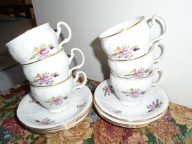 Kávové čajové soupravy 6+6. - 17