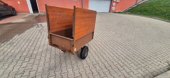 Zahradní traktůrek Rieder Johnsered s vozíkem - 17