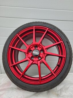 Krásné nové alu kola dotz kendo 5x100 r17 nové pneu - 17