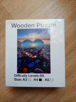 Dřevěná puzzle - 17