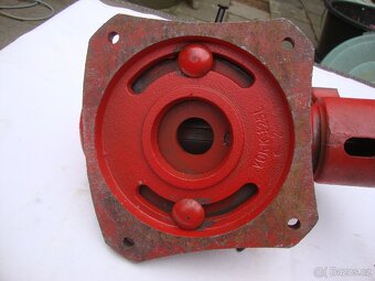 Svěrák YORK 125mm červený zachovalý otočná základová deska - 17
