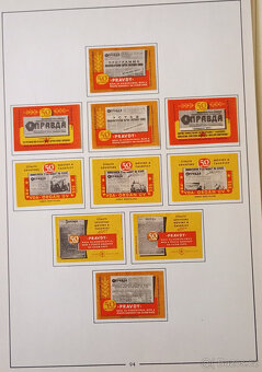 Zápalkové nálepky Slovensko 1961 - 63 - 17
