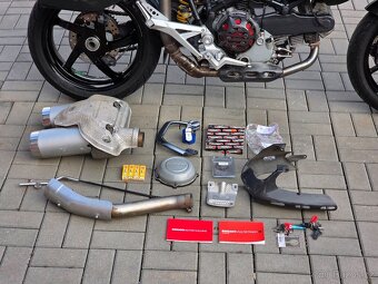 Ducati Multistrada 1000 DS, 3xkufr, výfuk Zard, původ ČR - 17