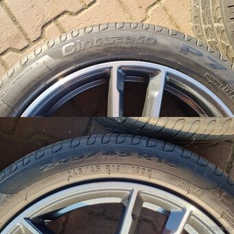 Alu kola BMW 5x112 9x18 ET44 8x18 ET30 dvourozměr Pirelli - 17