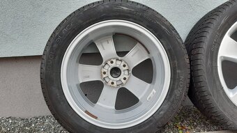 Alu kola 5x112 r17 zimní pneu vw passat b7 alltrack - 17