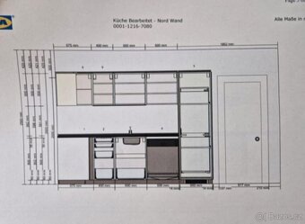 Kuchyňská linka Ikea, 4655 - 17