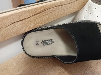 Super Gear pánské nazouváky vel. 45 kožené - 17