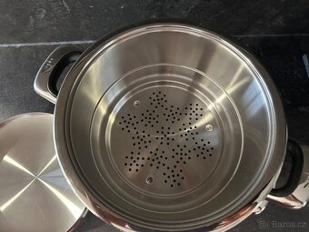 Stohovací parní systém Zepter - hrnec a parní nadoba 5,5L - 17