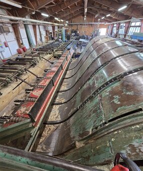 katr dřevo 40-50m3/den linka G710+G560 pořez rámová pila - 17